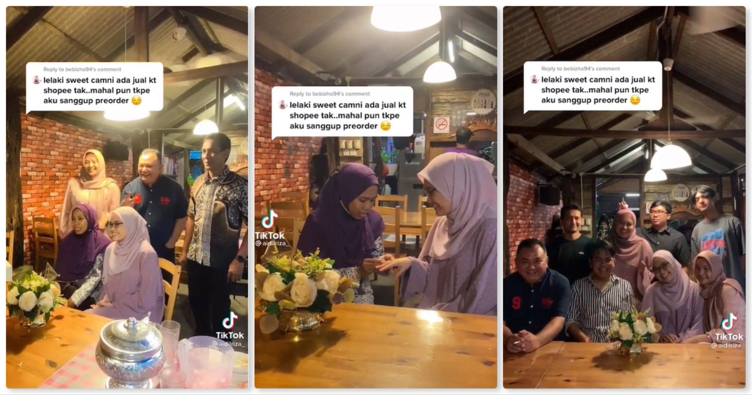 Apa kes sarung cincin tunang di kedai makan? Lelaki ini syukur dapat bakal isteri, keluarga mentua yang simple dan memahami_61a86d969d249.jpeg