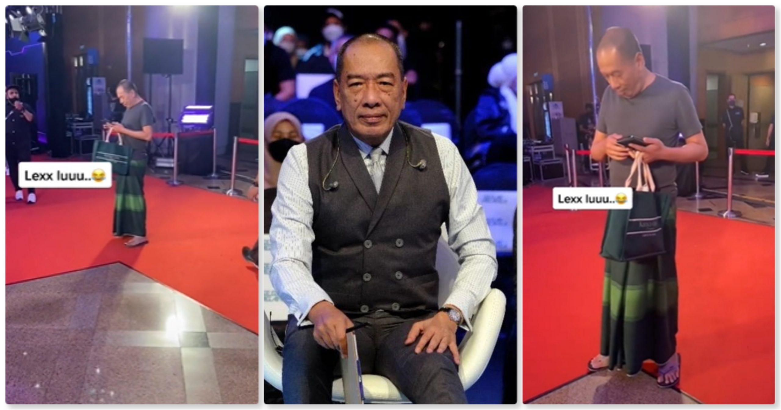 Berkain Pelikat & Selipar, Tok Ram Lalu Di Karpet Merah GV8 Tarik Perhatian Wargamaya – “Dia Jadi Diri Sendiri, Sempoi”_61ed12f06132b.jpeg