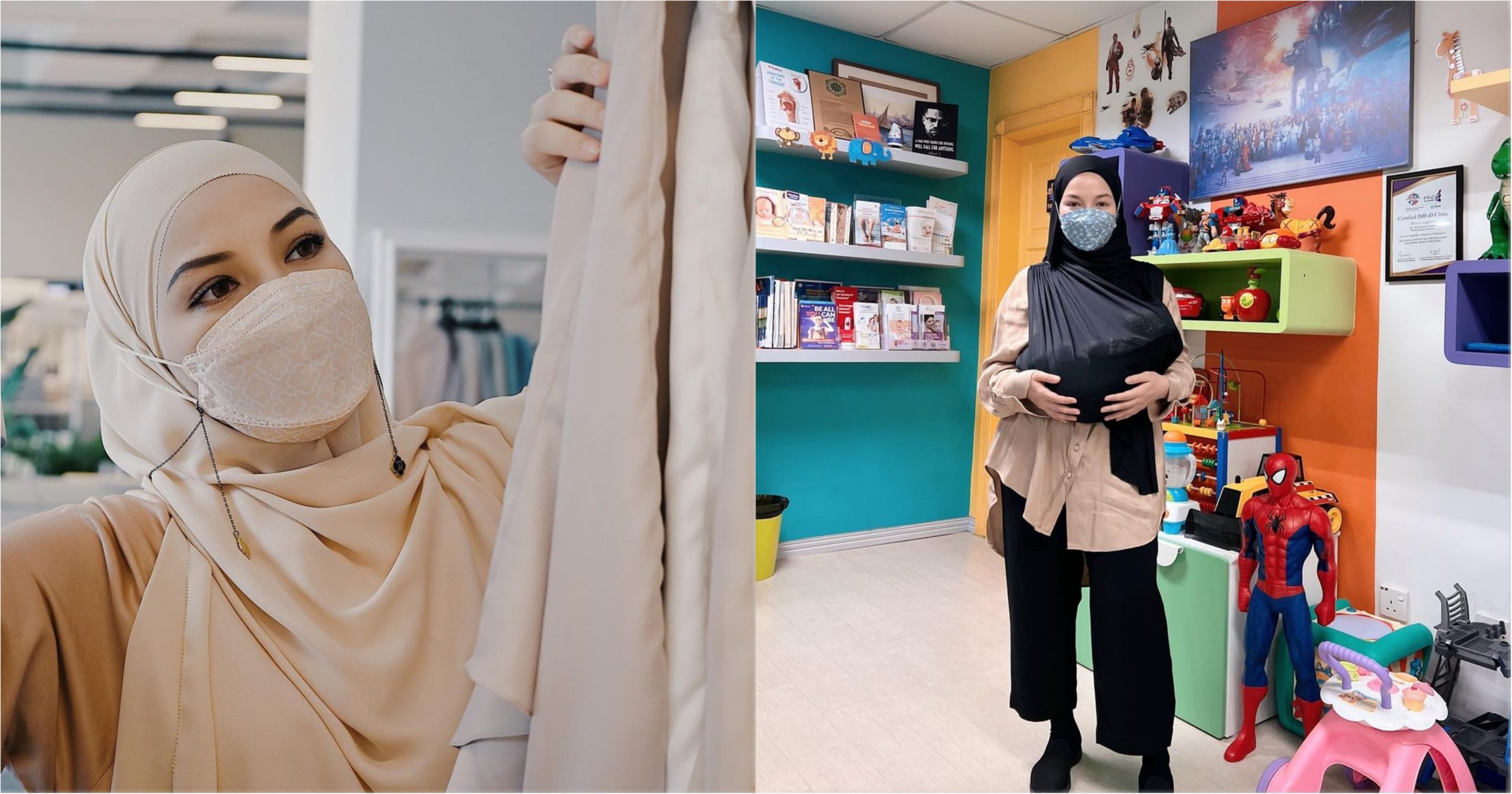 “Bilalah Dapat Tengok Wajah Bilal..” – Habis Berp4ntang, Penampilan Neelofa Gendong Anak Tarik Perhatian Netizen_622d66839dd94.jpeg