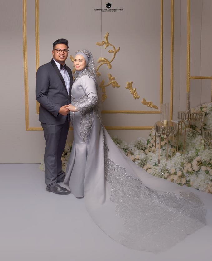 baju bunga pengantin 4