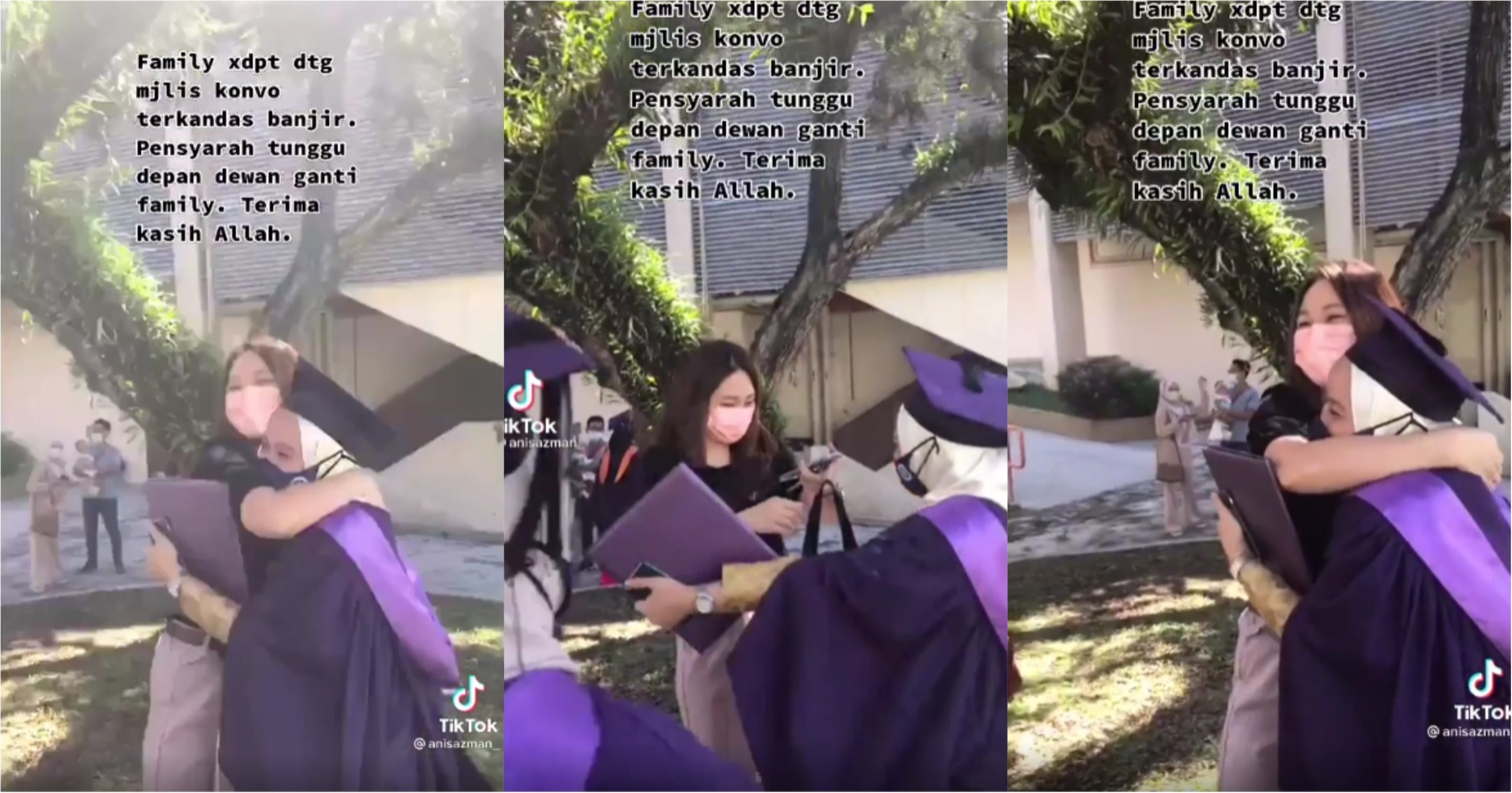Graduan terharu pensyarah bertindak ‘sweet’ jadi pengganti keluarga di majlis konvo… sanggup berpanas, tunggu sejak pagi_6229afeca21f8.jpeg