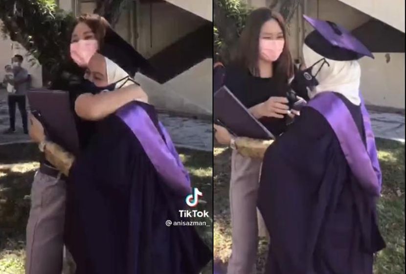 Kehadiran Dr Ivy kembalikan keceriaan Anis pada majlis graduasinya