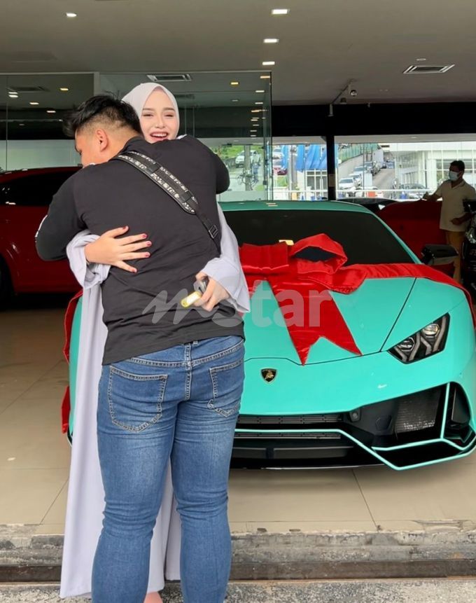 lamborghini hadiah berpantang 8