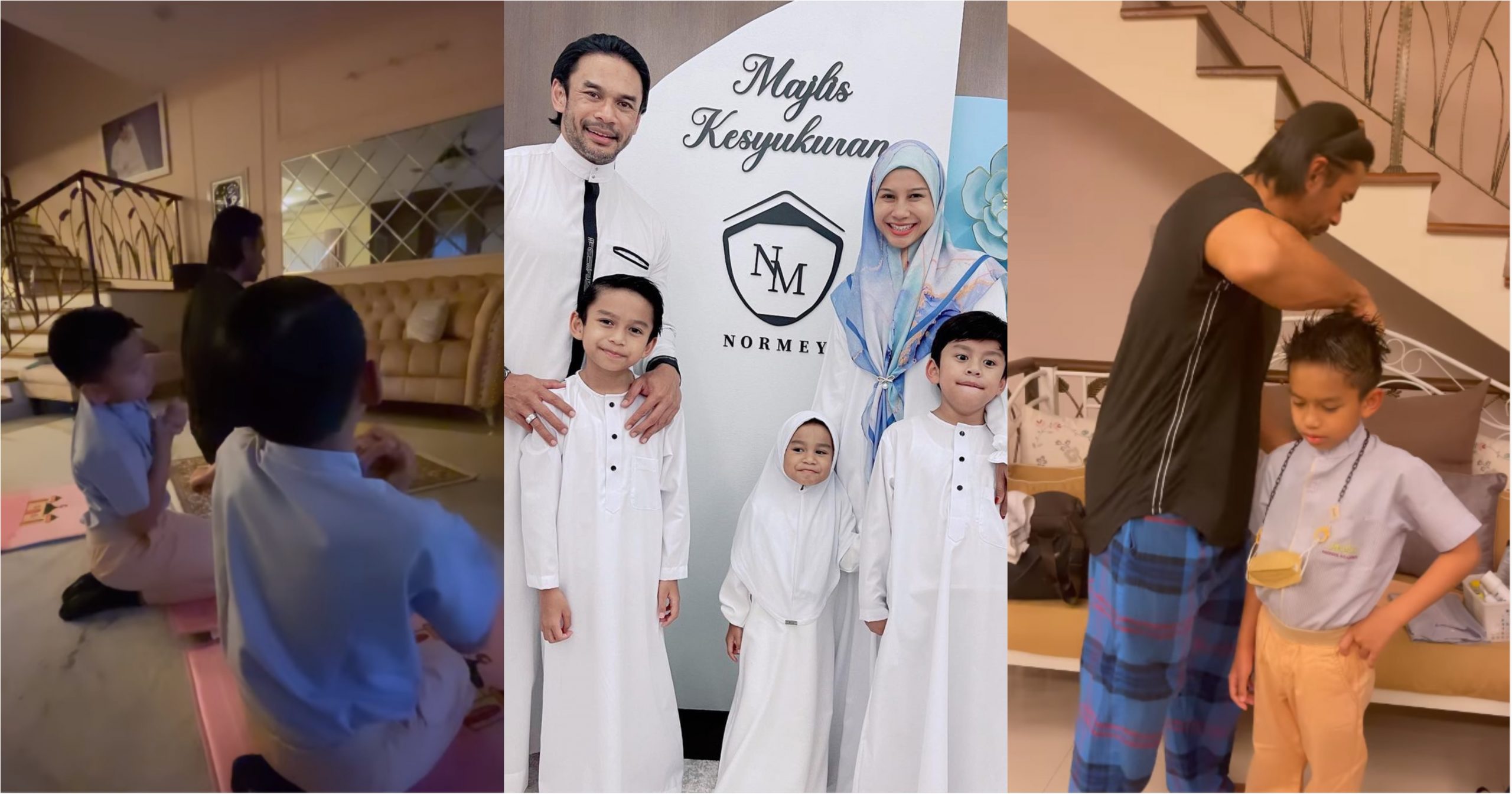 “Hari-Hari Uruskan A to Z, Senang Kerja Mummy,” – Bertuah Memey, Norman Hakim Siapkan Anak-Anak Pergi Sekolah_6269fd4c775a3.jpeg