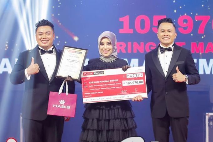 Antara kejayaan yang berjaya dilakarnya.