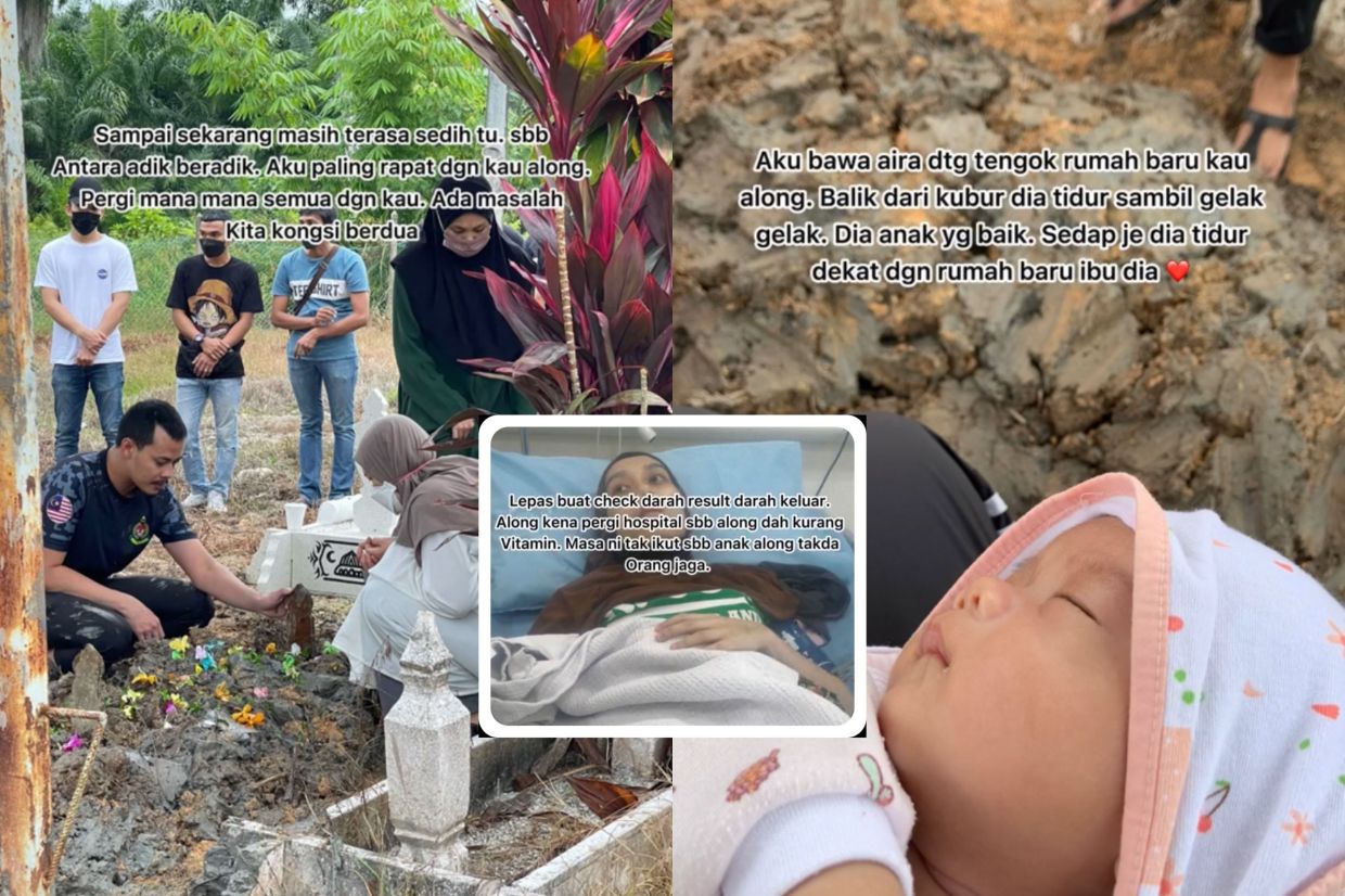 Setahun tanggung der1ta sampai kurus, Along pergi selamanya… Tak boleh bayang pagi raya, cuma lepas rindu dengan anak buah_62676336cbe73.jpeg