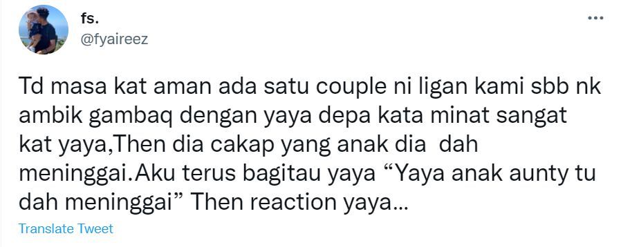 Ciapan yang dibuat ayah Yaya.