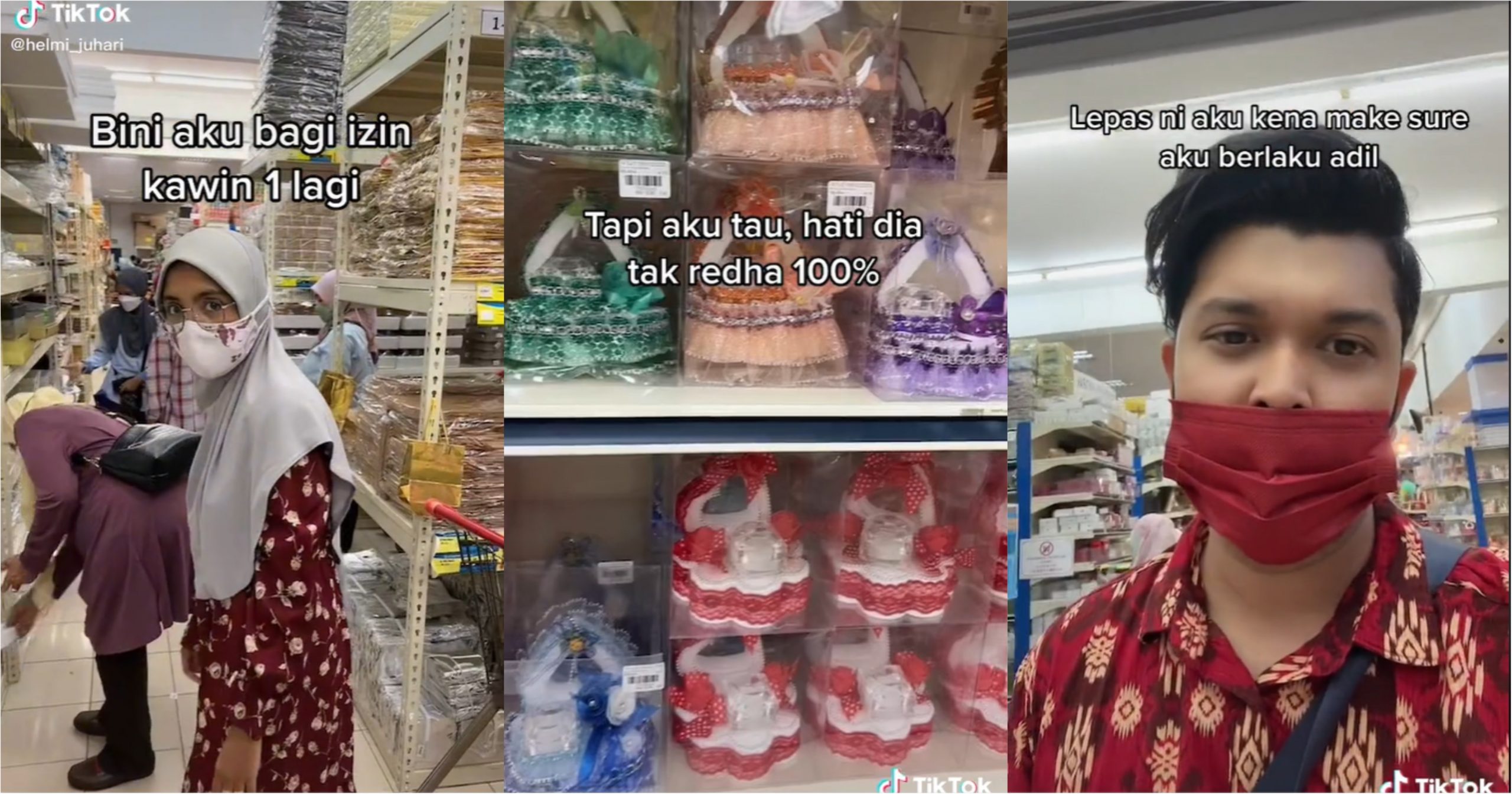 Izin kahwin 1 lagi, peng0rbanan wanita untuk suami dapat pujian ramai…siap teman pergi beli barang rombongan meminang_627cb7b785b87.jpeg
