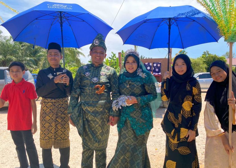 Pengantin lelaki dikatakan seorang yang nakal.